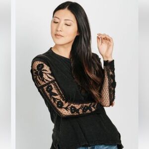 Free People Billie Jean Twofer Top Size M